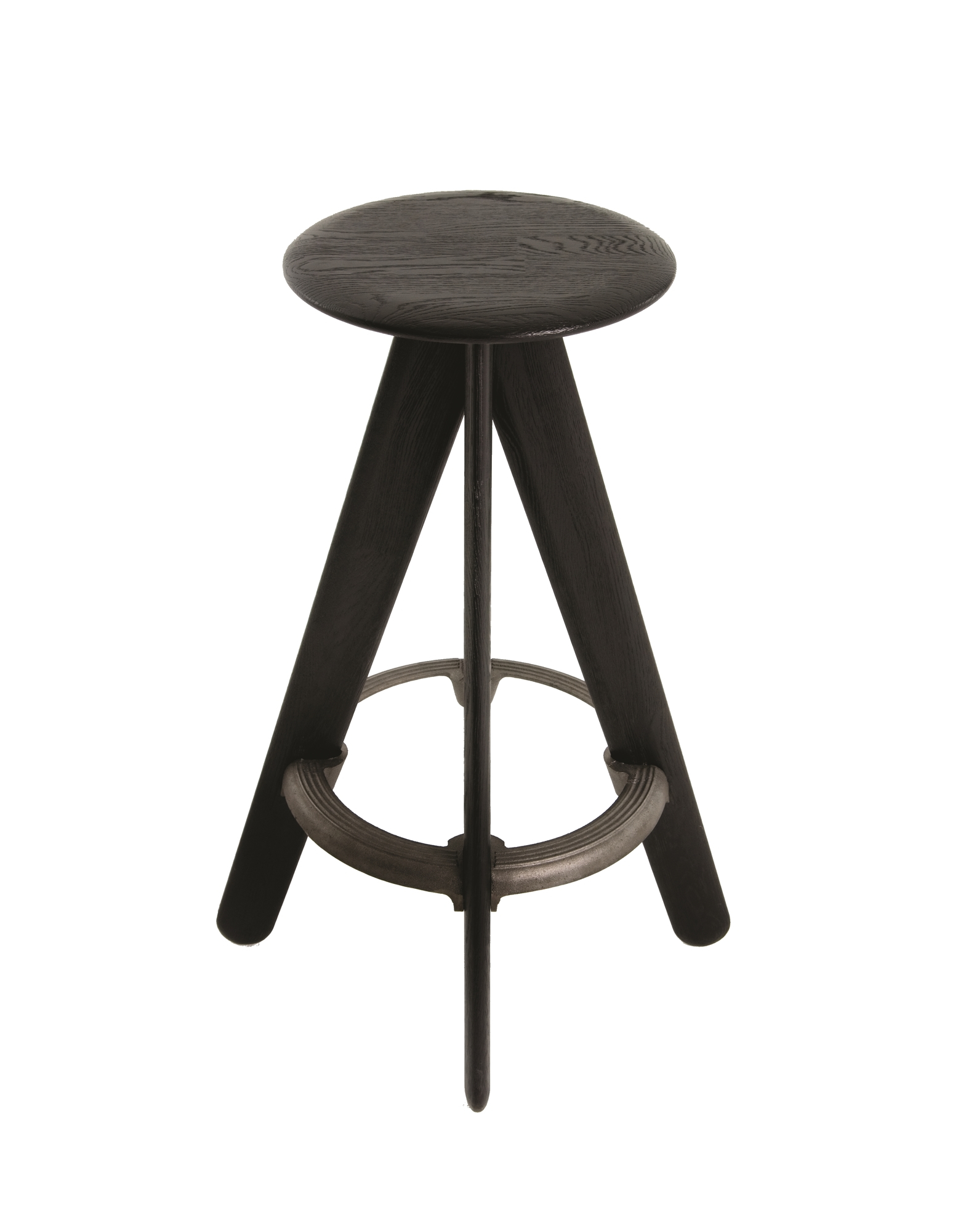 Slab Bar Stool black Tom Dixon