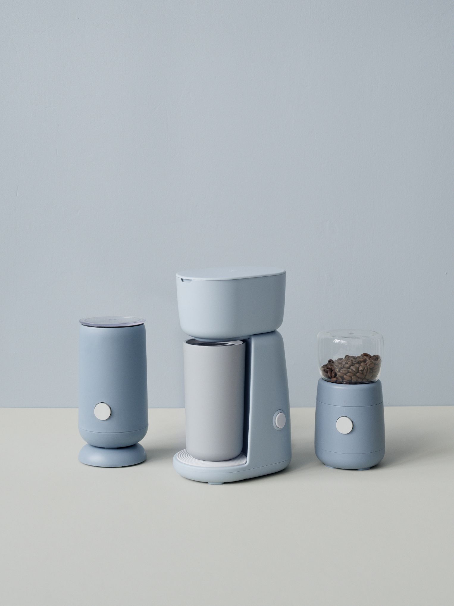 FOODIE Single coffee maker light blue RIG TIG by Stelton SINGLE PIECES