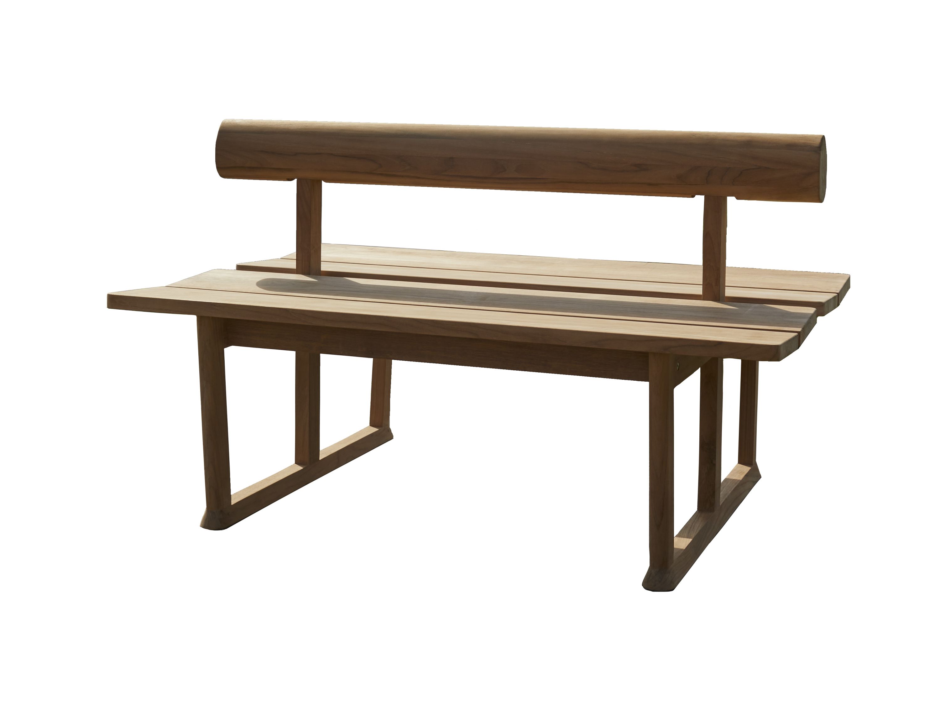 Banco Bench Double Teak Outdoor Skagerak by Fritz Hansen