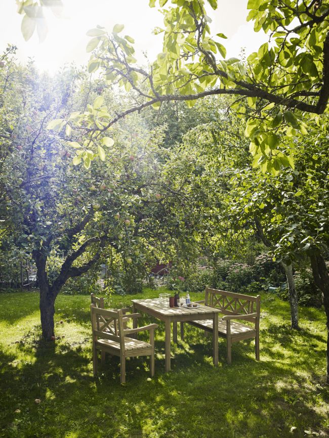 Skagen Table Outdoor dining table Skagerak by Fritz Hansen