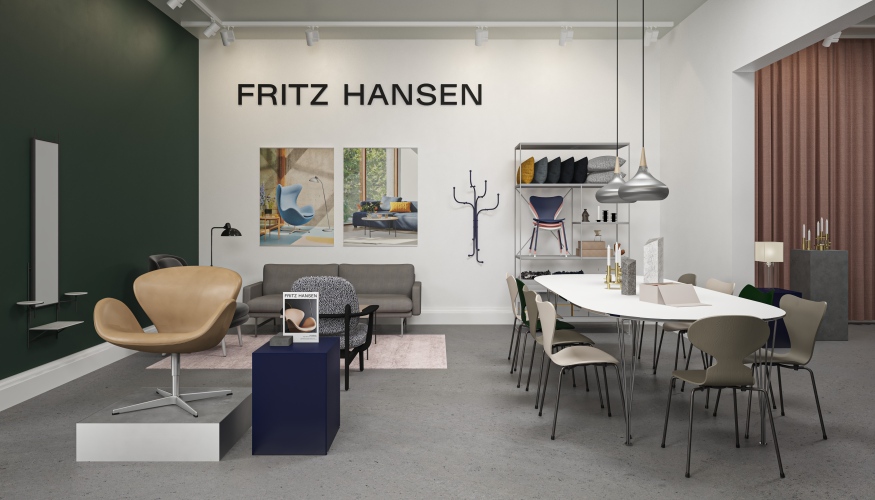 Orient pendant lamp SILVER Fritz Hansen SINGLE PIECES