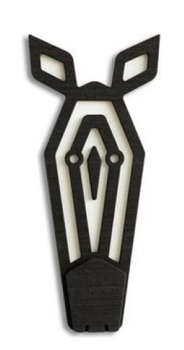The Zebra Mini Animal Mask Wall Decoration Umasqu SINGLE PIECE