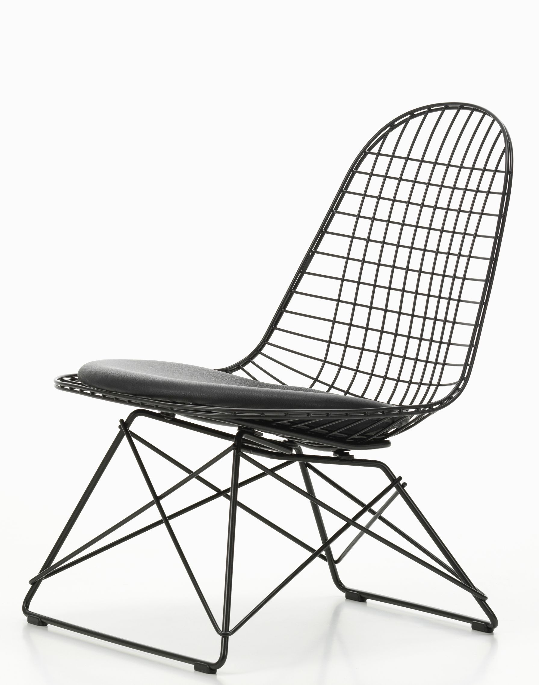 LKR-5 Wire Chair Chair with Seat Cushion Vitra