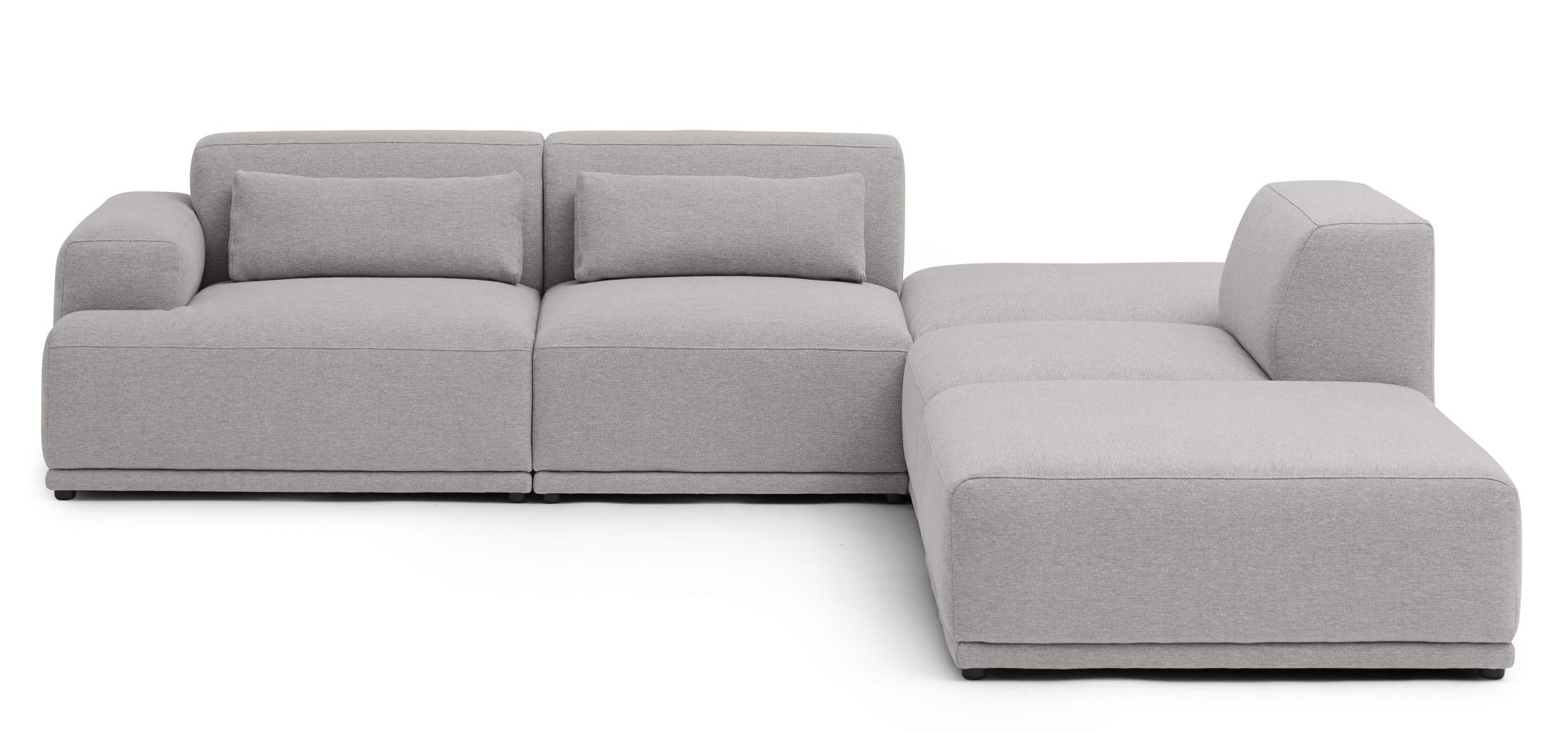 Connect Soft Modular corner sofa Clay 12 configuration 3 Muuto
