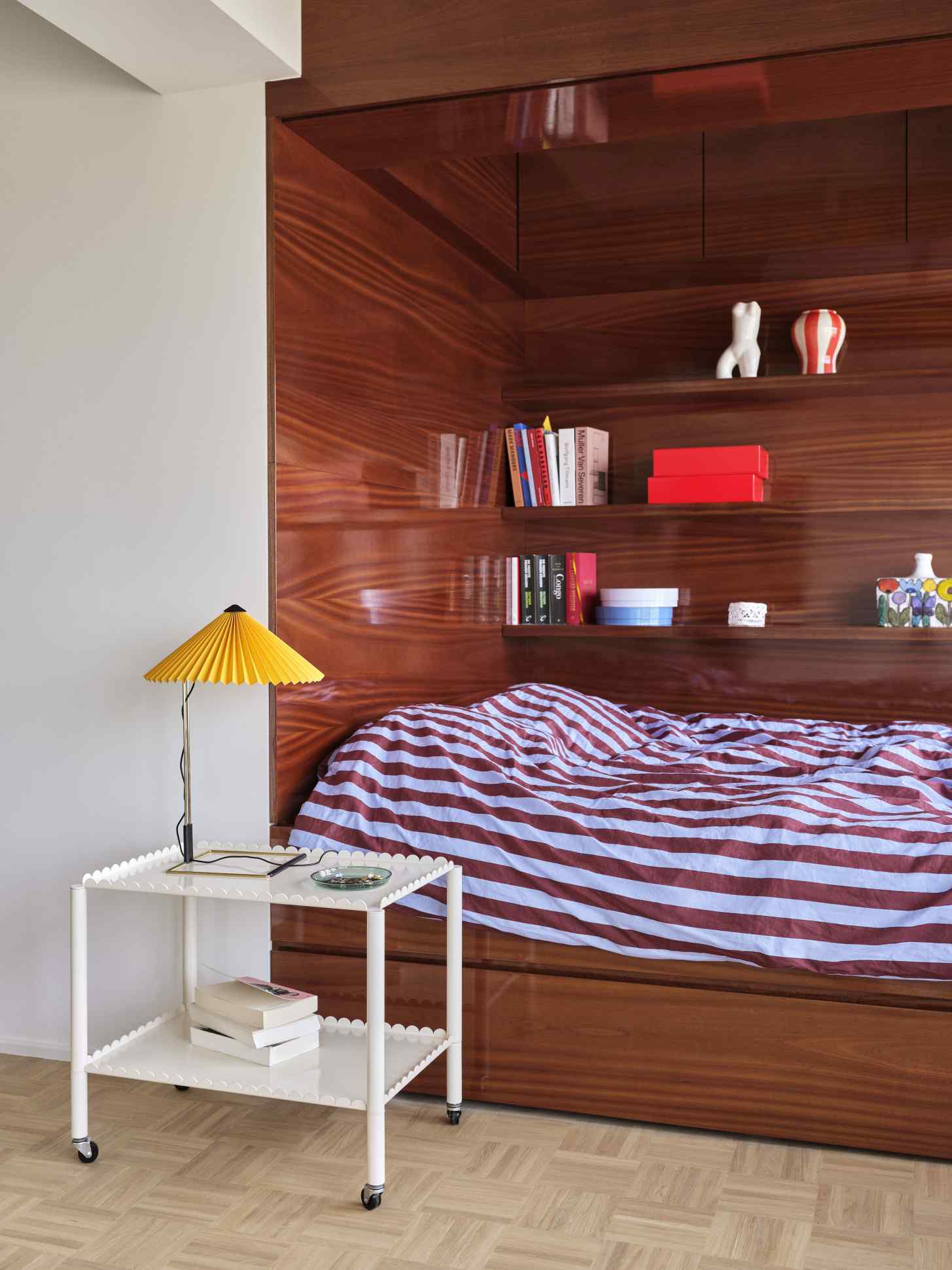 Matin Table Lamp L Yellow Hay