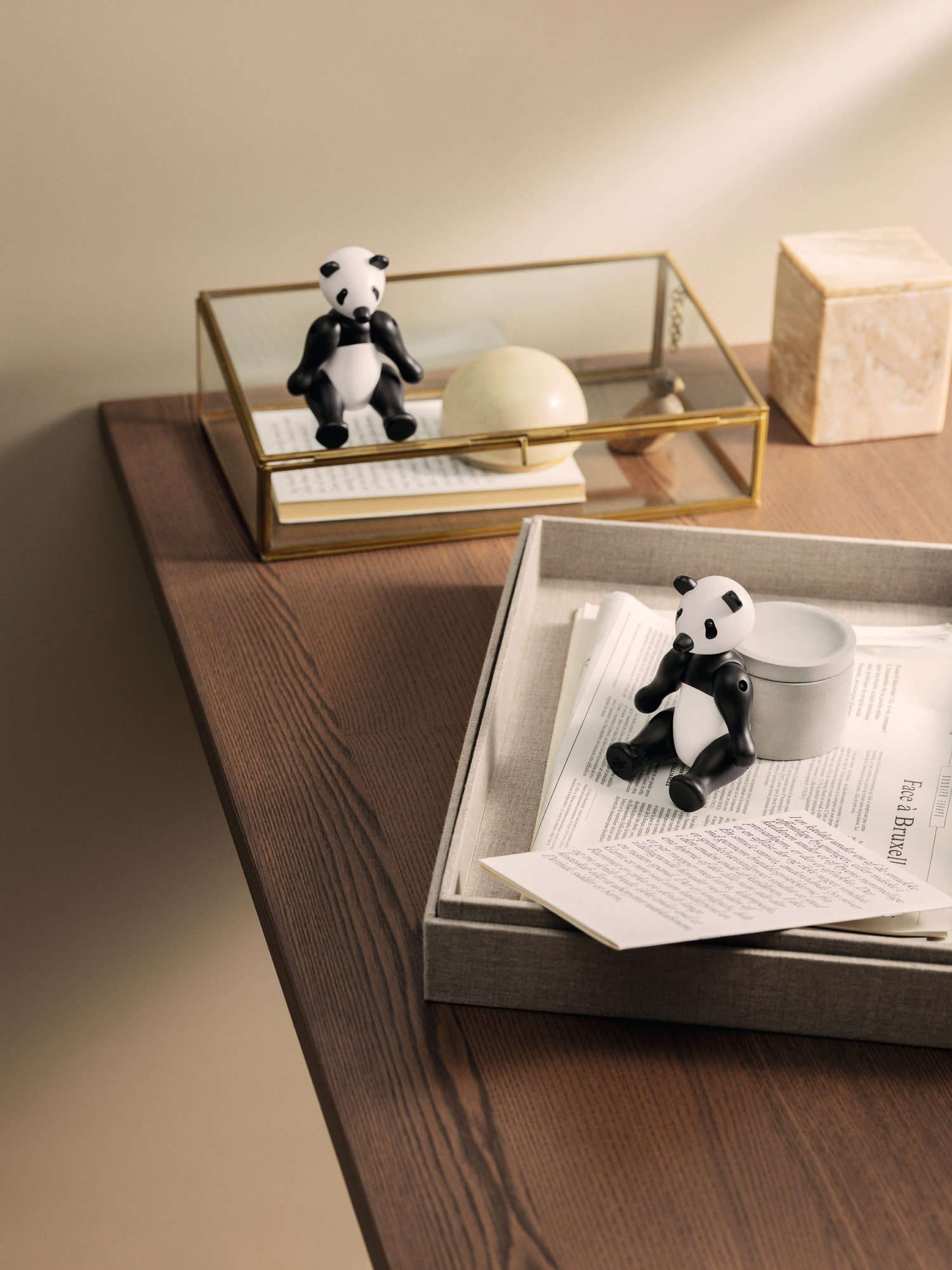 Panda small wooden figure Kay Bojesen SINGLE PIECES
