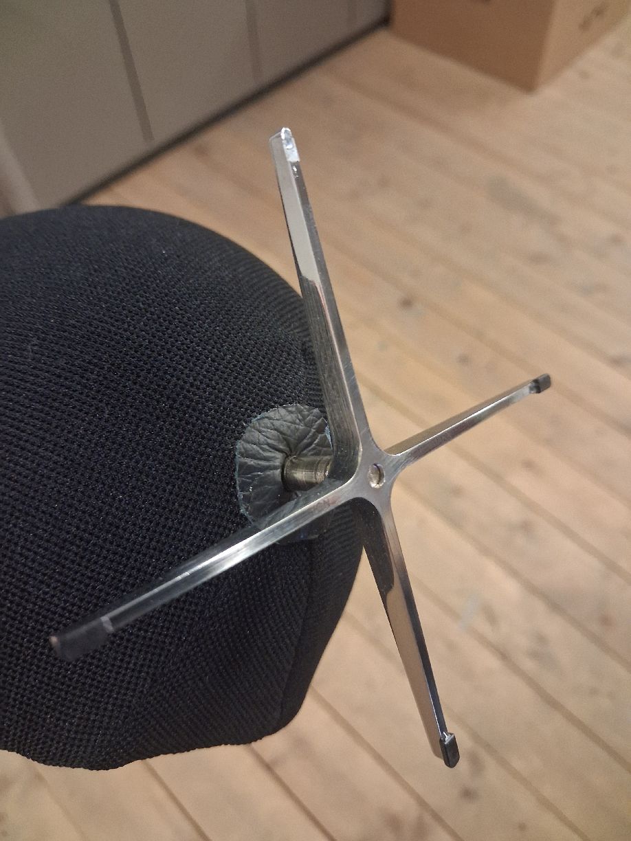 Egg Chair MINIATURE (Reduced Size) BLACK Fritz Hansen IMPERFECT ITEMS