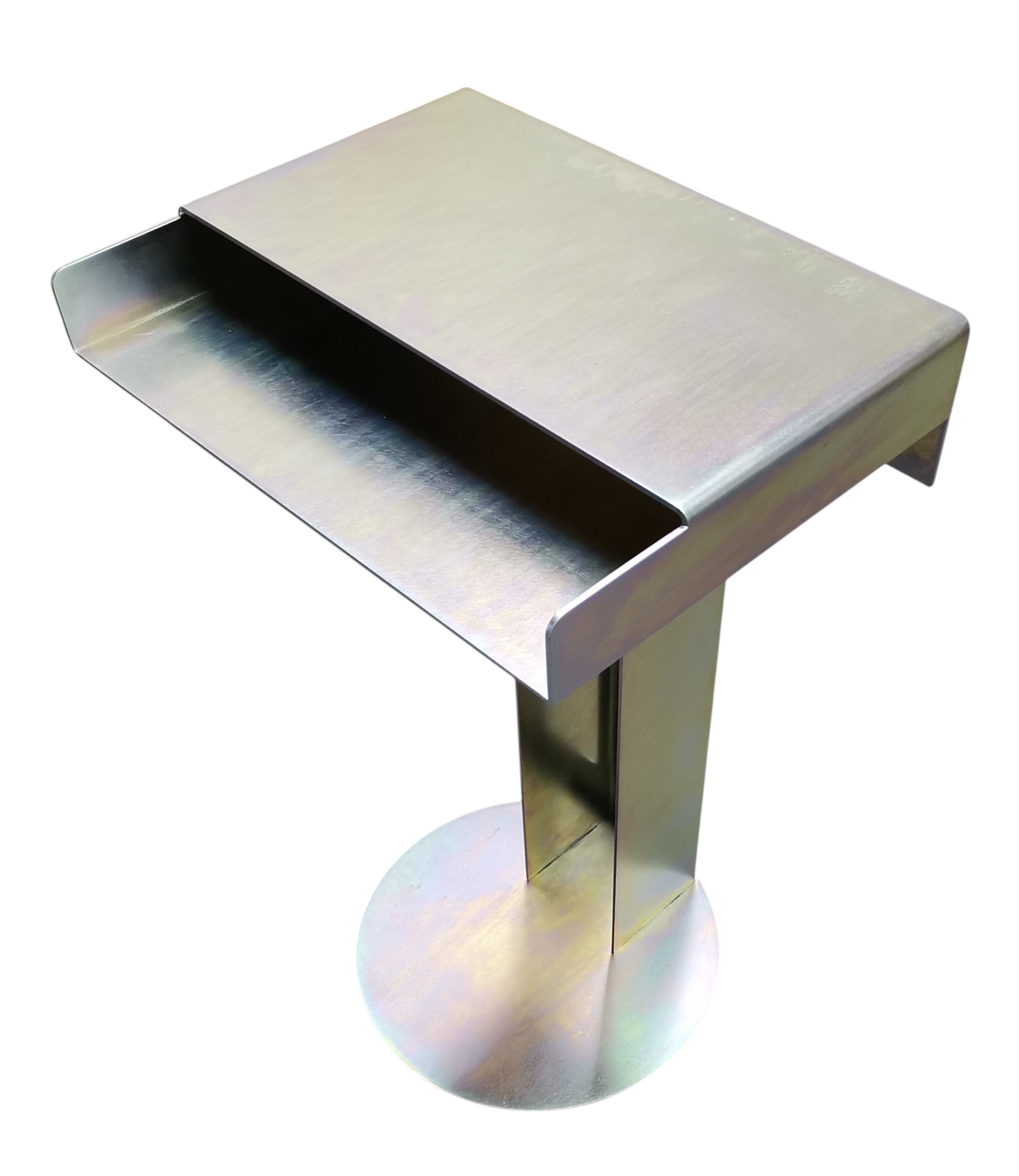 Meta Side Table CHROME YELLOW Side table New Tendency IMPERFECT ITEMS