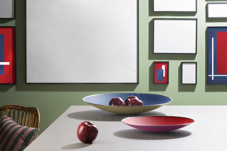 Cohncave Red and Purple Bowl SC01/33 Alessi
