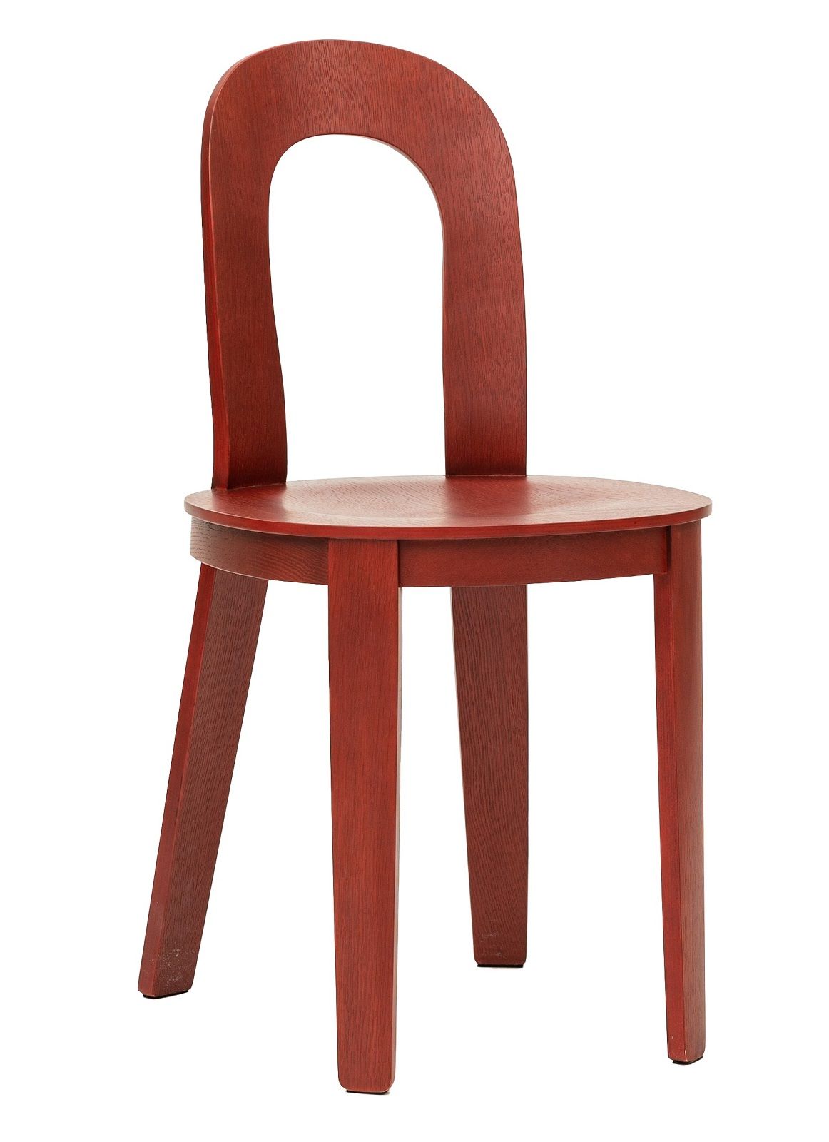 Olivia Chair Wooden chair Design House Stockholm Oak red