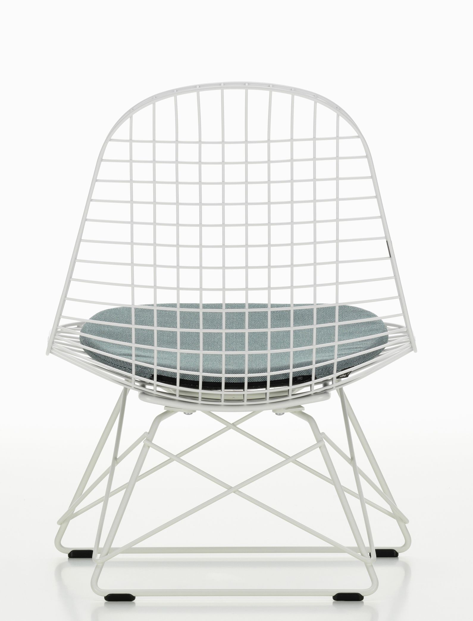 LKR-5 Wire Chair Chair with Seat Cushion Vitra