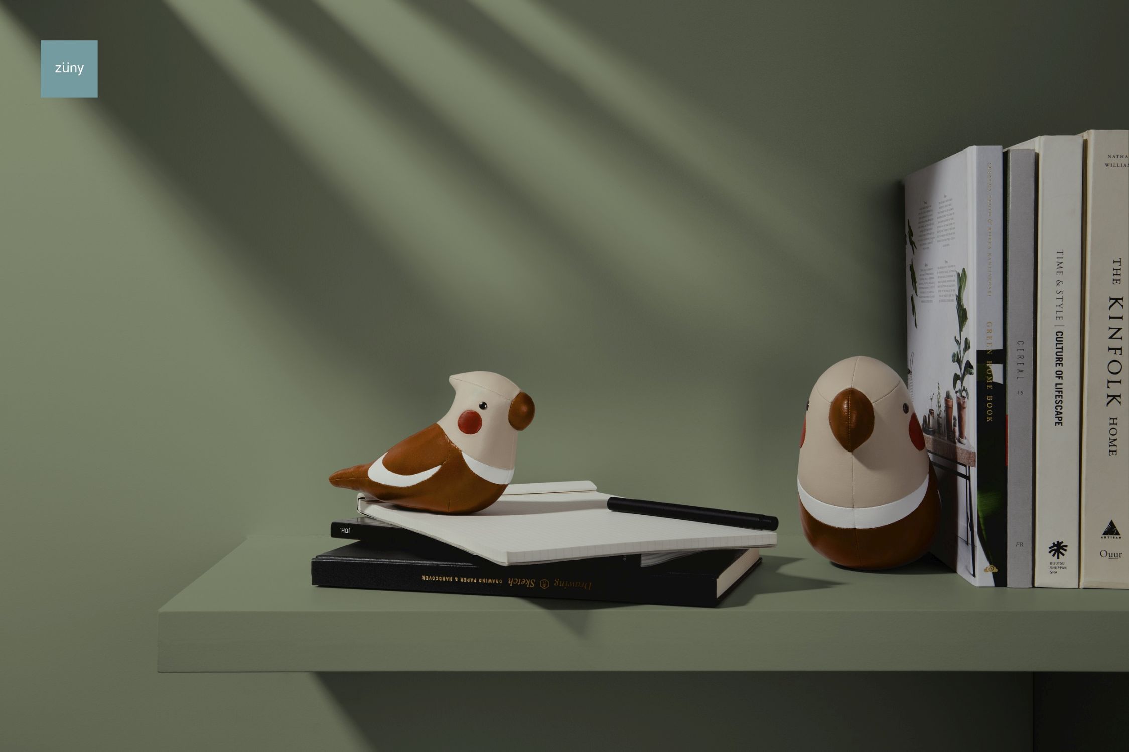 Paperweights Cockatiel tan/wheat Züny
