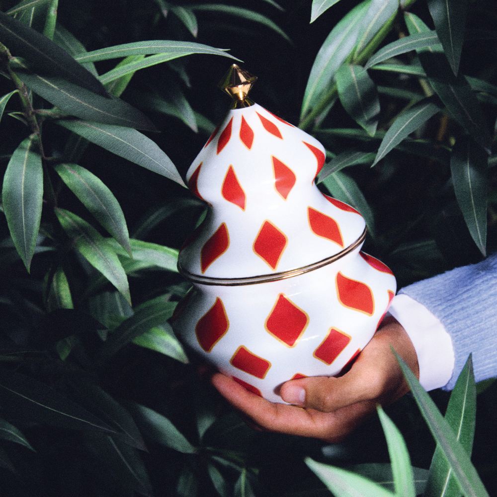 NZ03 Delight container for sweets Alessi 