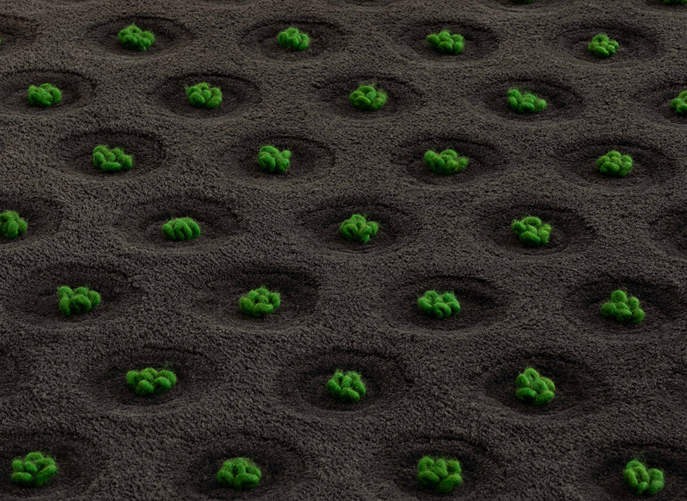 La Geria-Lanzarote Rug rectangular Gan 