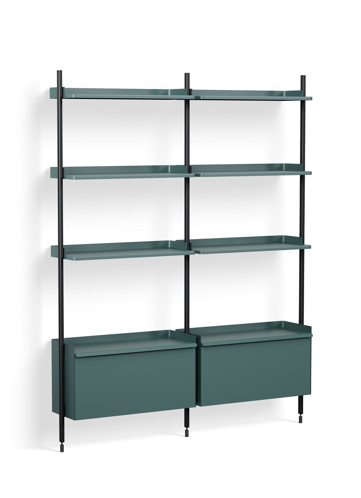 Pier System 132 2 Column Shelf Hay Steel blue-black
