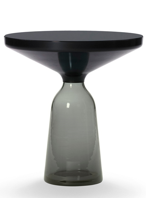 Bell Side Table ClassiCon Steel Quartz-grey