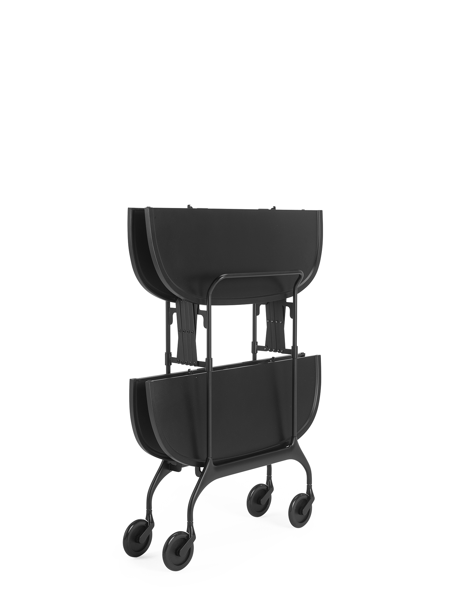 Gastone Serving Trolley Mat Black Kartell