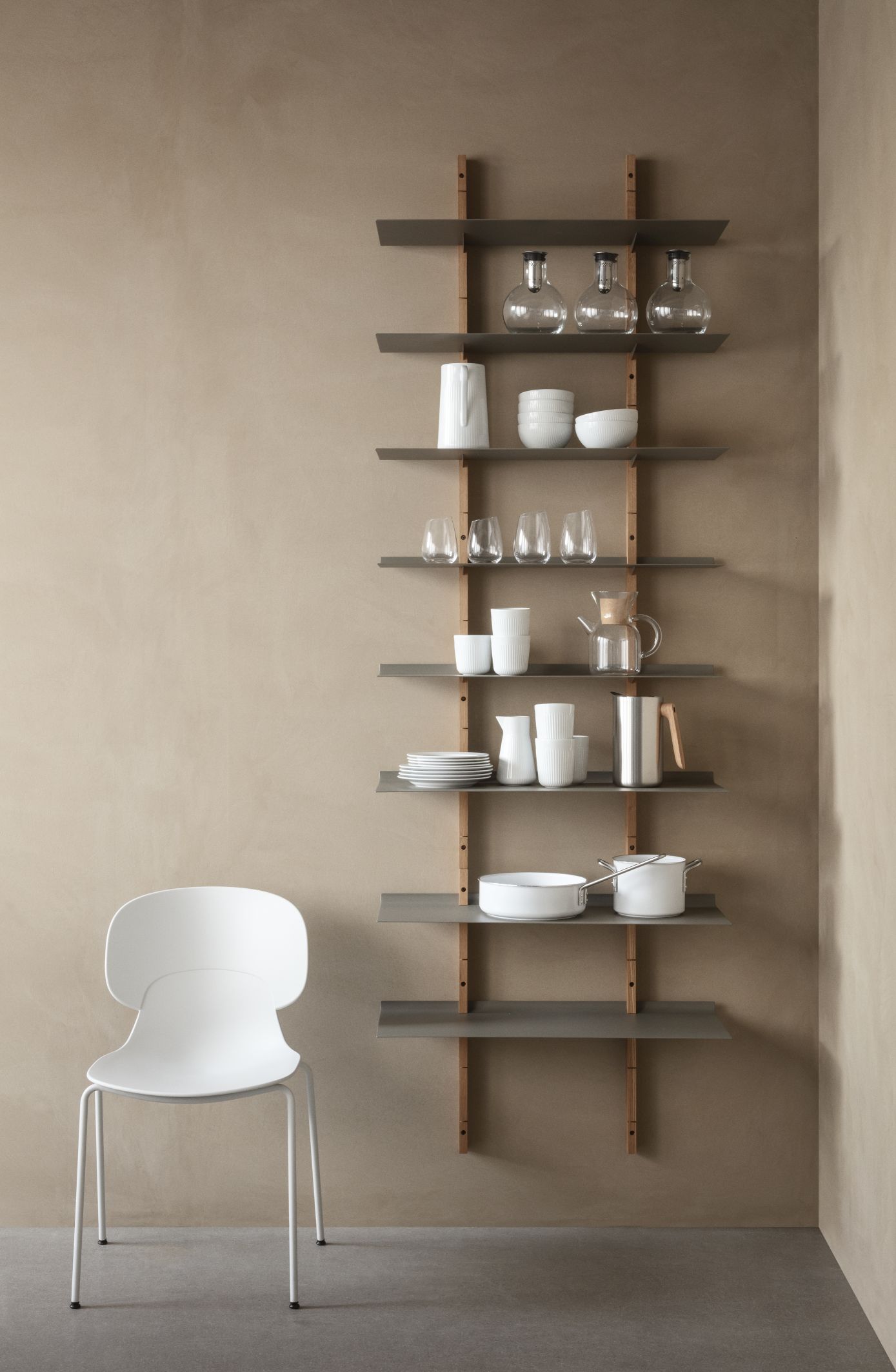 Smile Shelf Set Oak Eva Solo