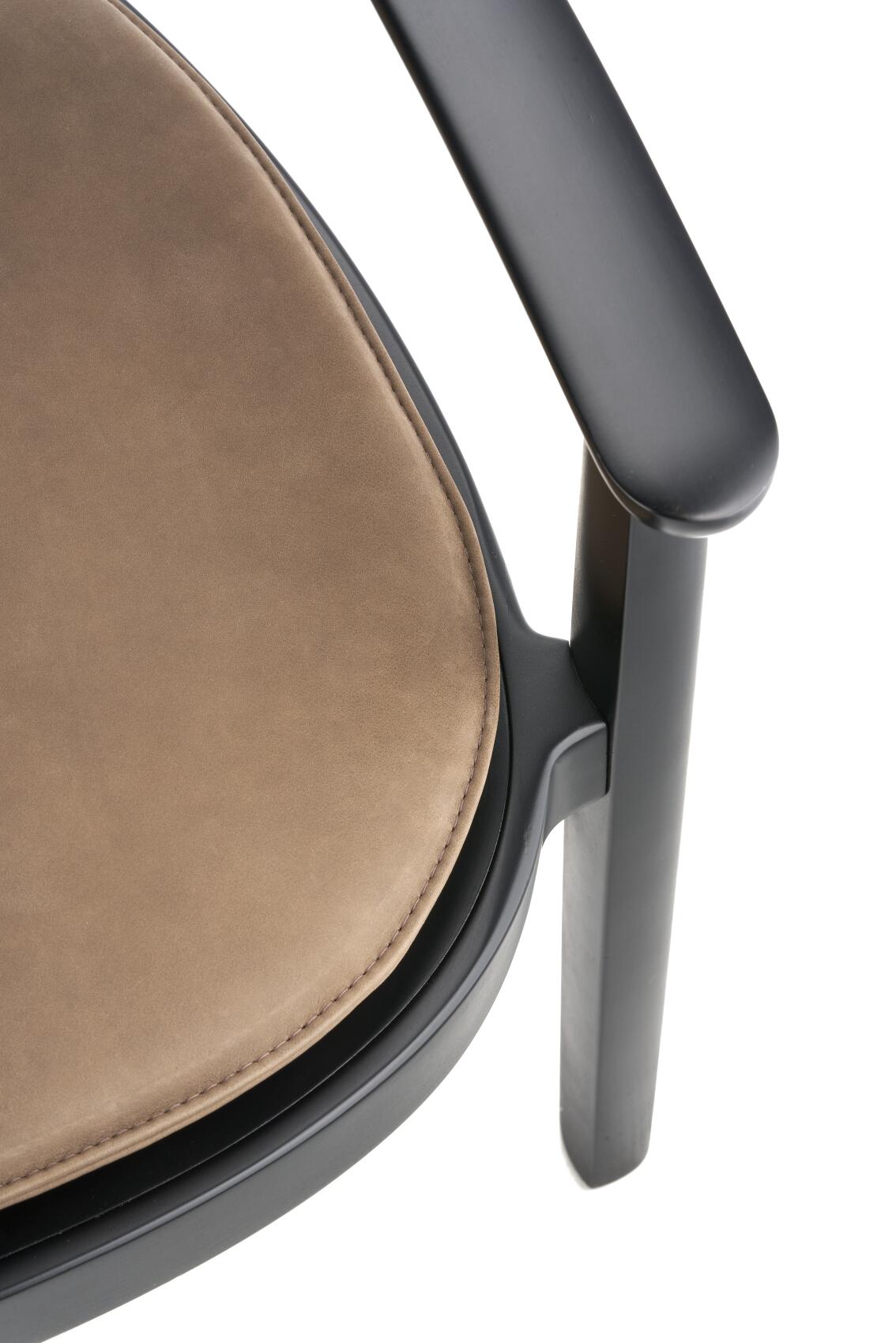 Upholstery 119 PA for wooden armchair with armrests Thonet 