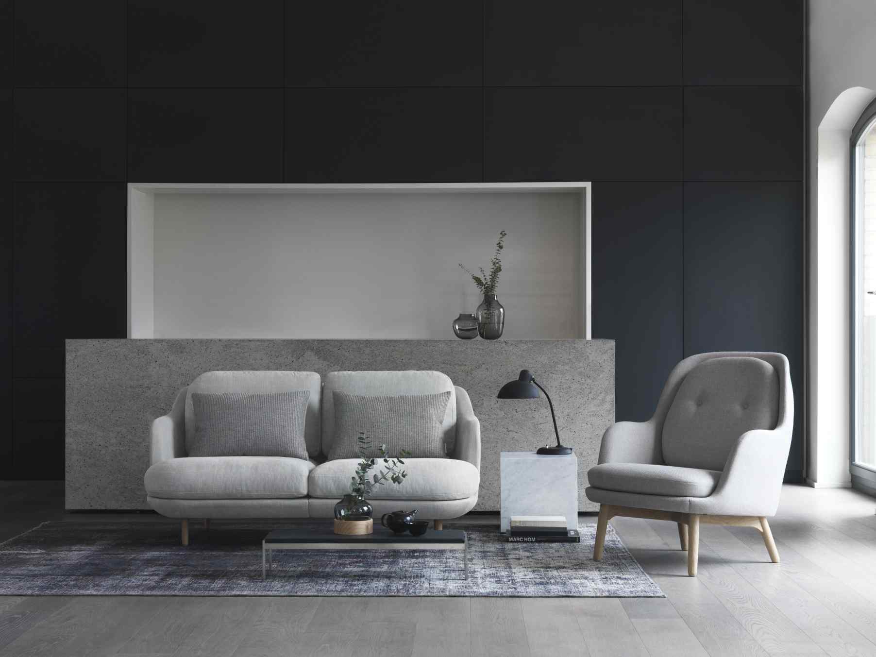 Lune 2- Seater Sofa Fritz Hansen