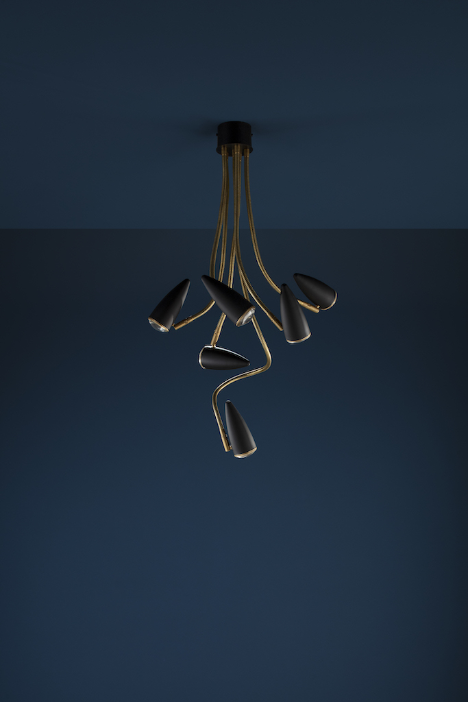 CicloItalia Flex C6 Ceiling Lamp White Catellani & Smith
