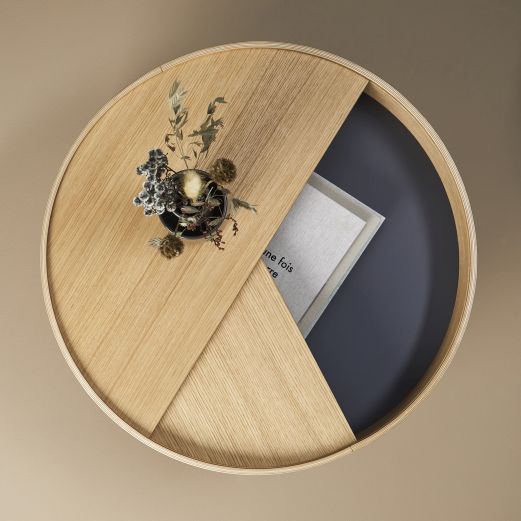 Arc Coffee table Oak oiled Woud