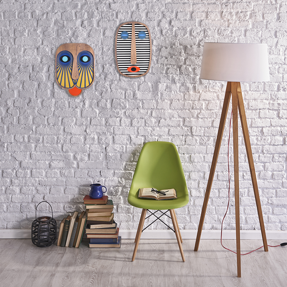 Modern African Masks Small Wall decorations Umasqu 19 SINGLE PIECES