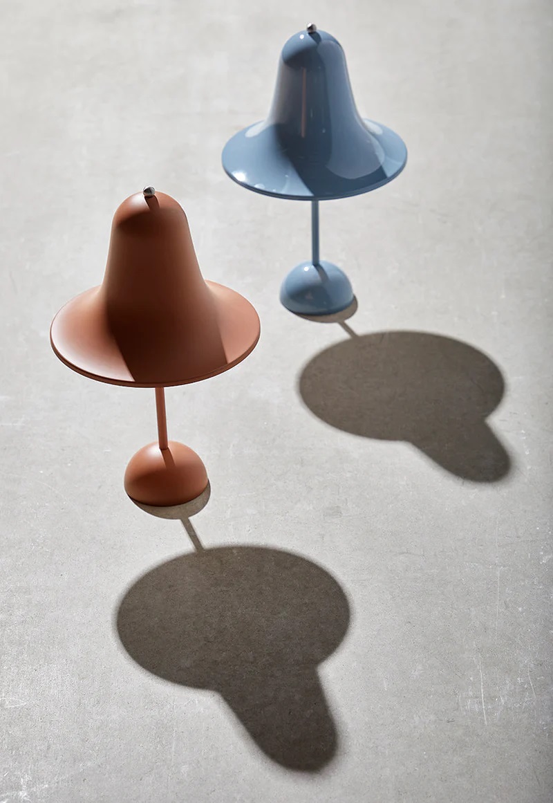 Pantop Table Lamp Ø23 Light blue Verpan SINGLE PIECES