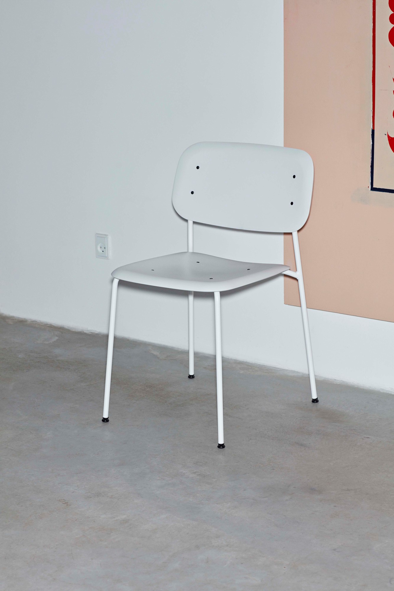 Soft Edge 45 Chair Soft grau Hay Soft Edge 45 Chair Soft grau Hay
