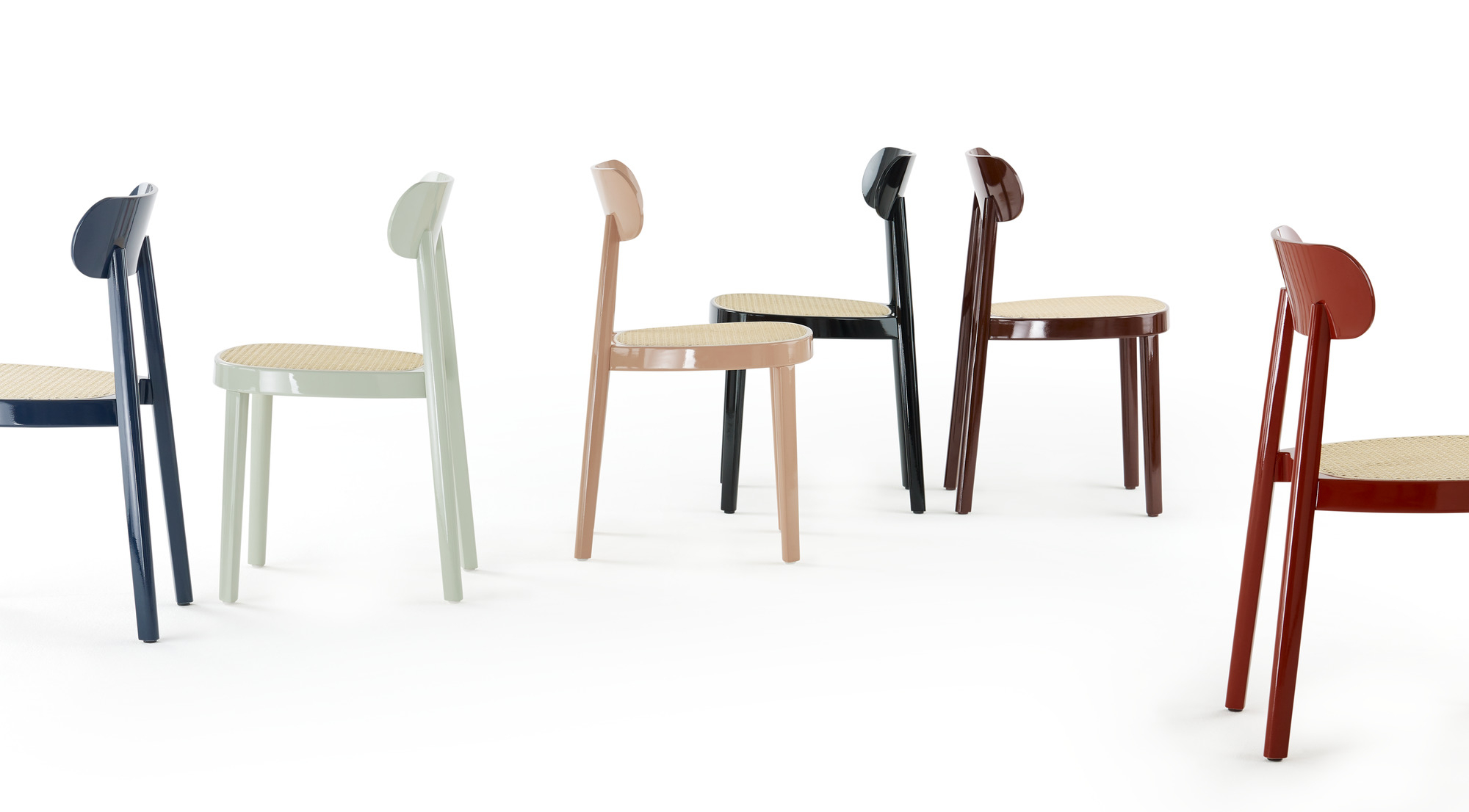 Wooden Chair 118 Glossy Thonet