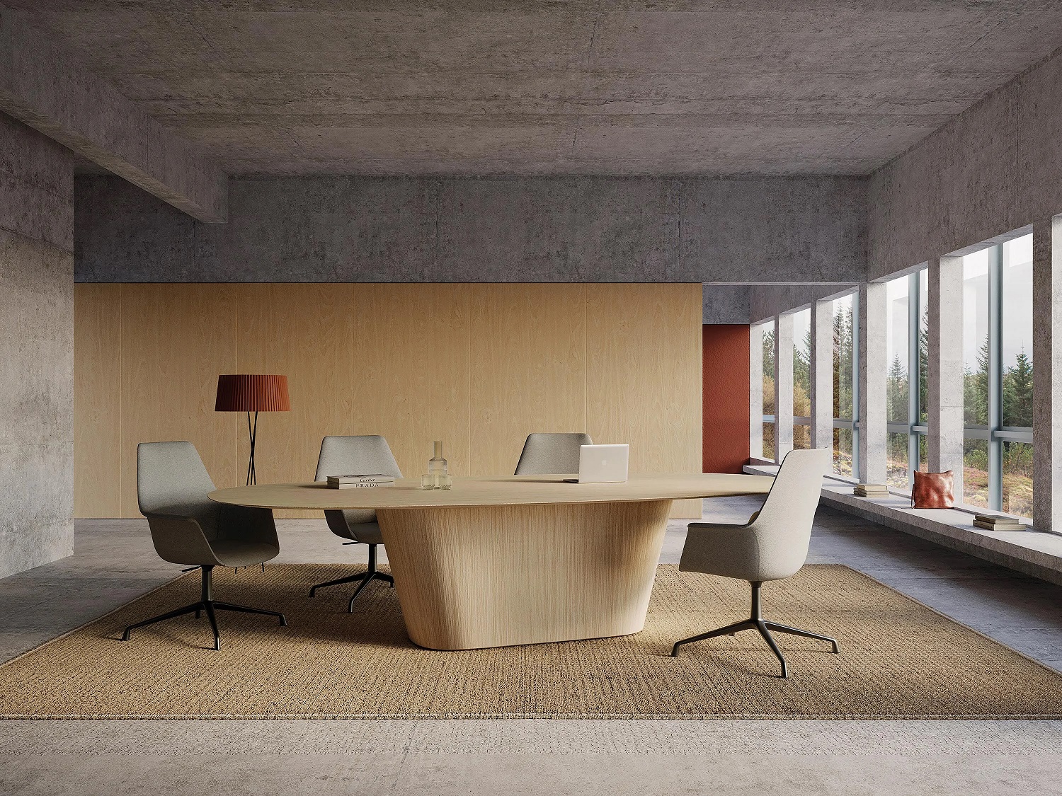 Gala Executive SO2005 Andreu World office swivel chair