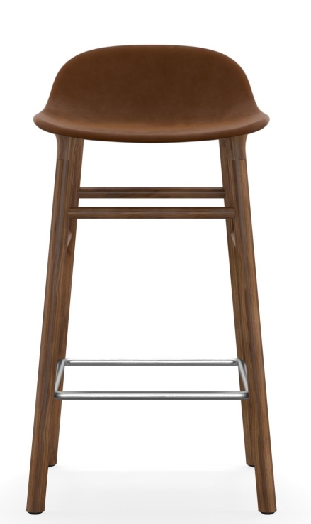 Form Barstool  H 75 cm Oak Upholstered Normann Copenhagen