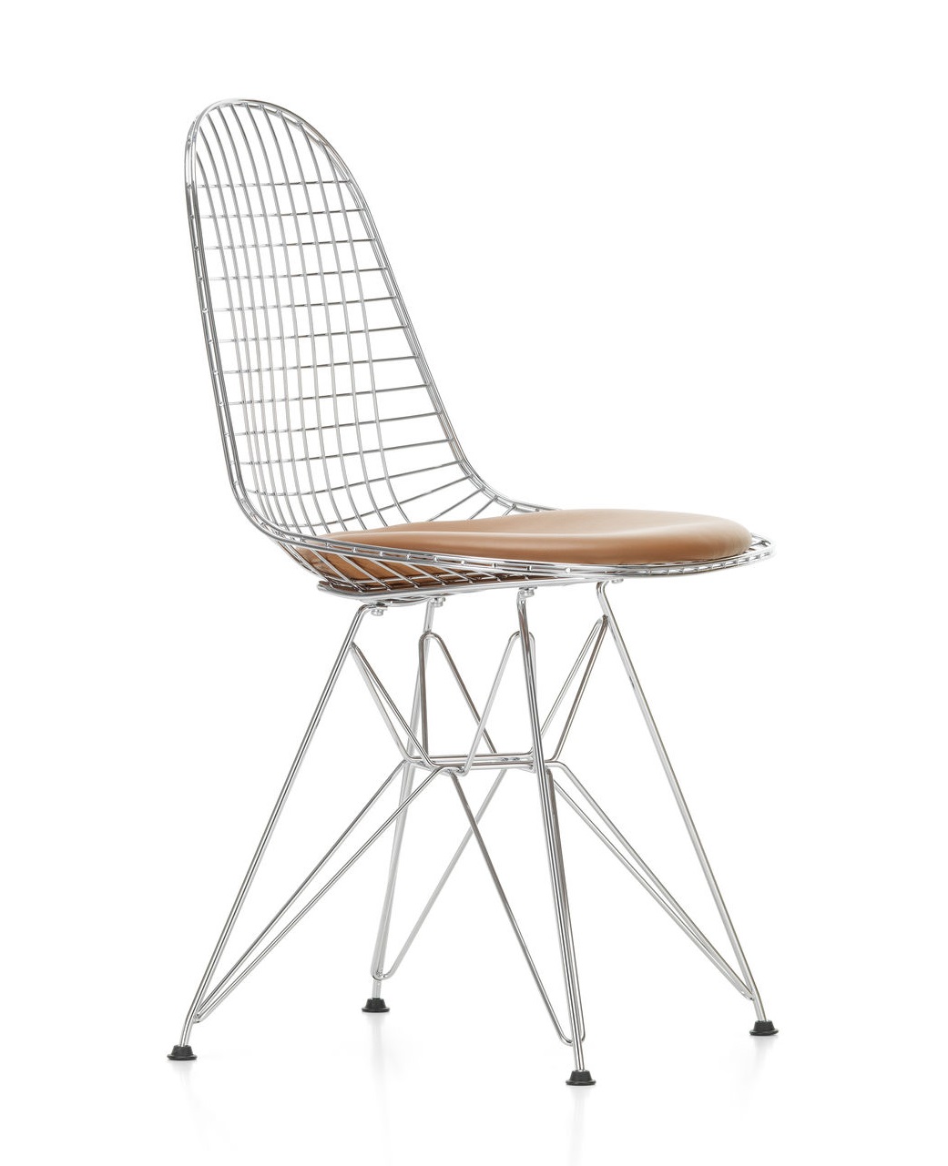 DKR-5 Wire Chair Chair with Seat Cushion Vitra
