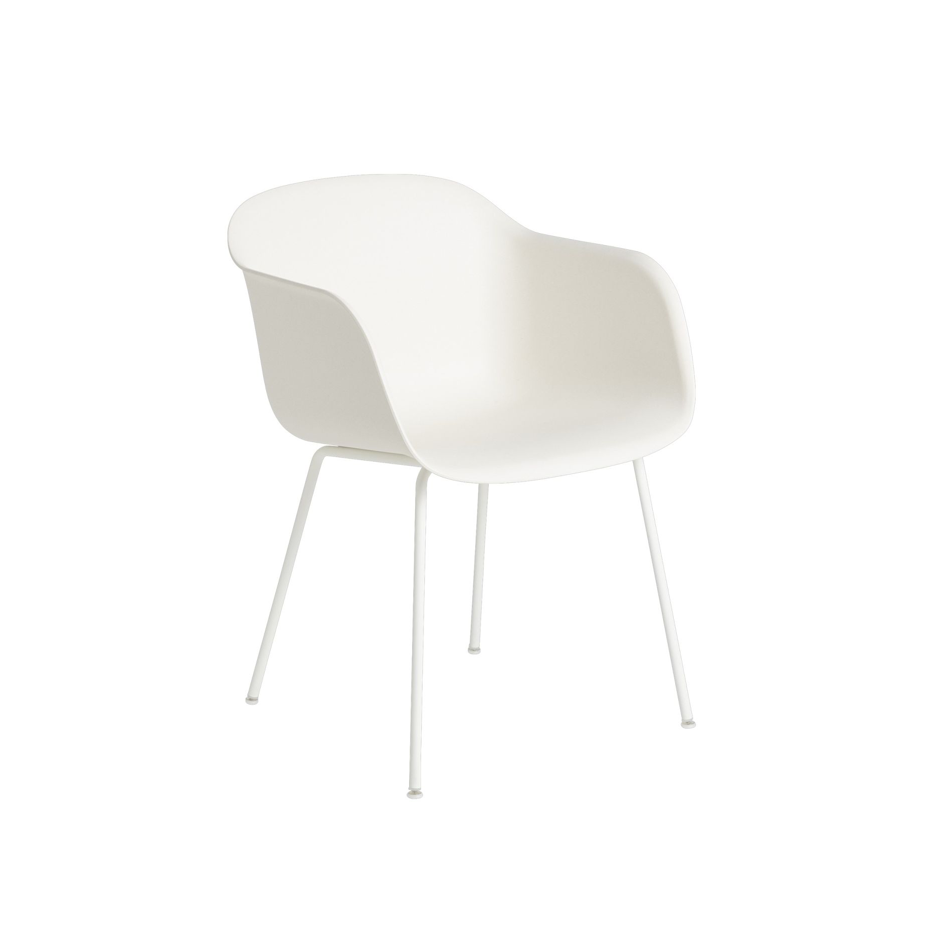 Fiber Armchair Tube Base Chair Muuto