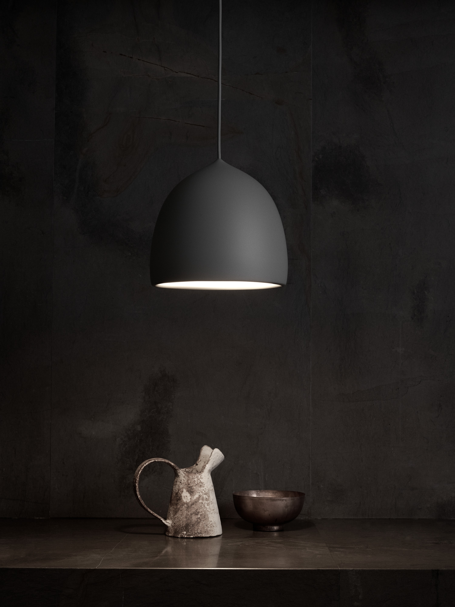 Suspence P1 Pendant Lamp Fritz Hansen Black