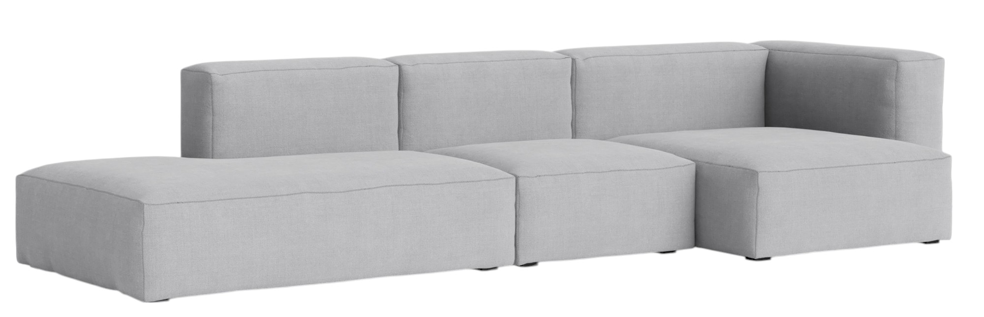 Mags Soft Sofa 3-seater Combination 4 with armrest right Hay