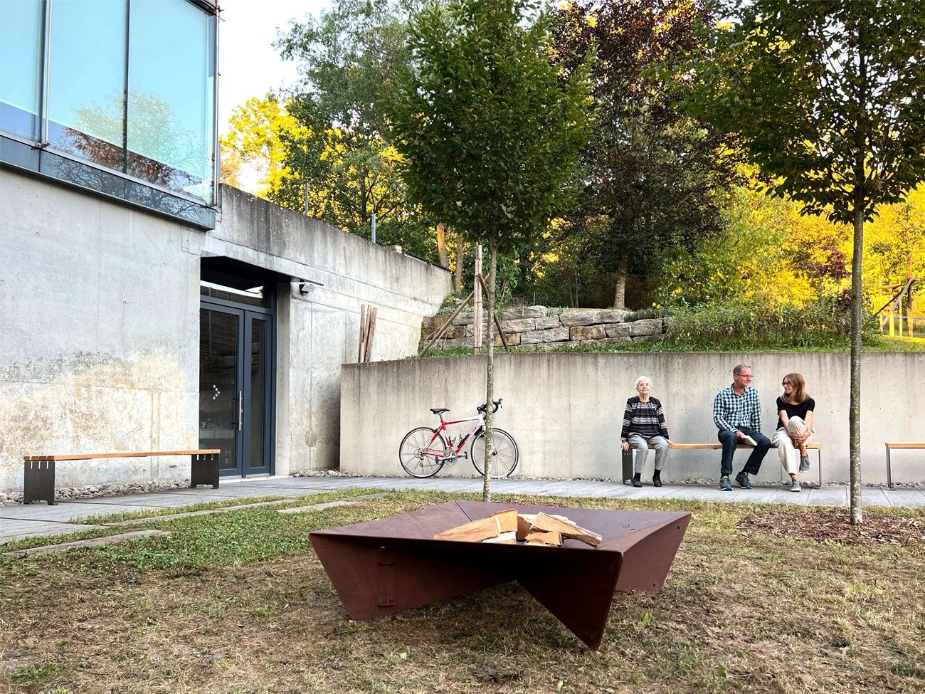 Fluxus Fire bowl square Keilbach