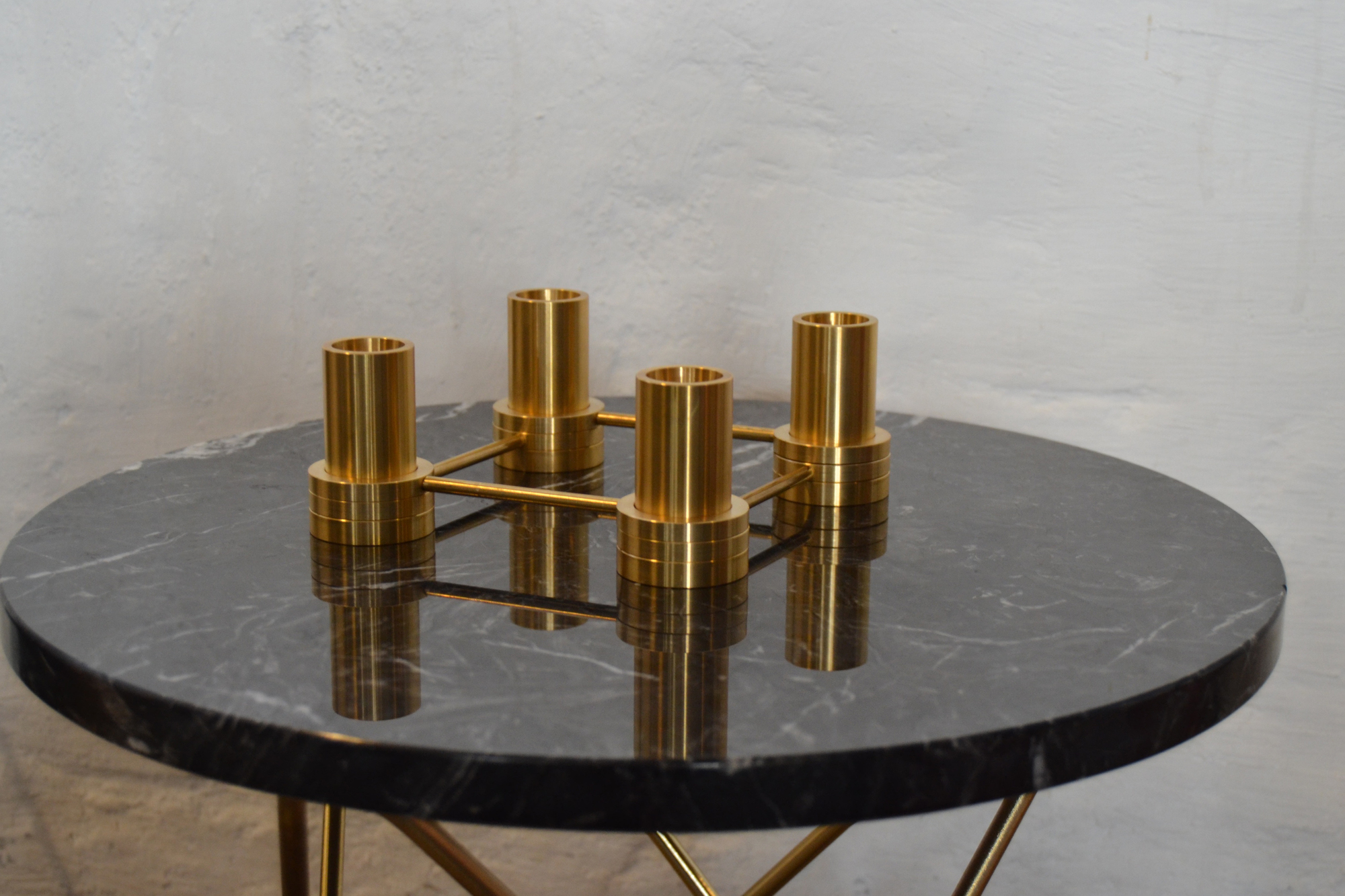 Tall Mini O Table Marble Ox Denmarq