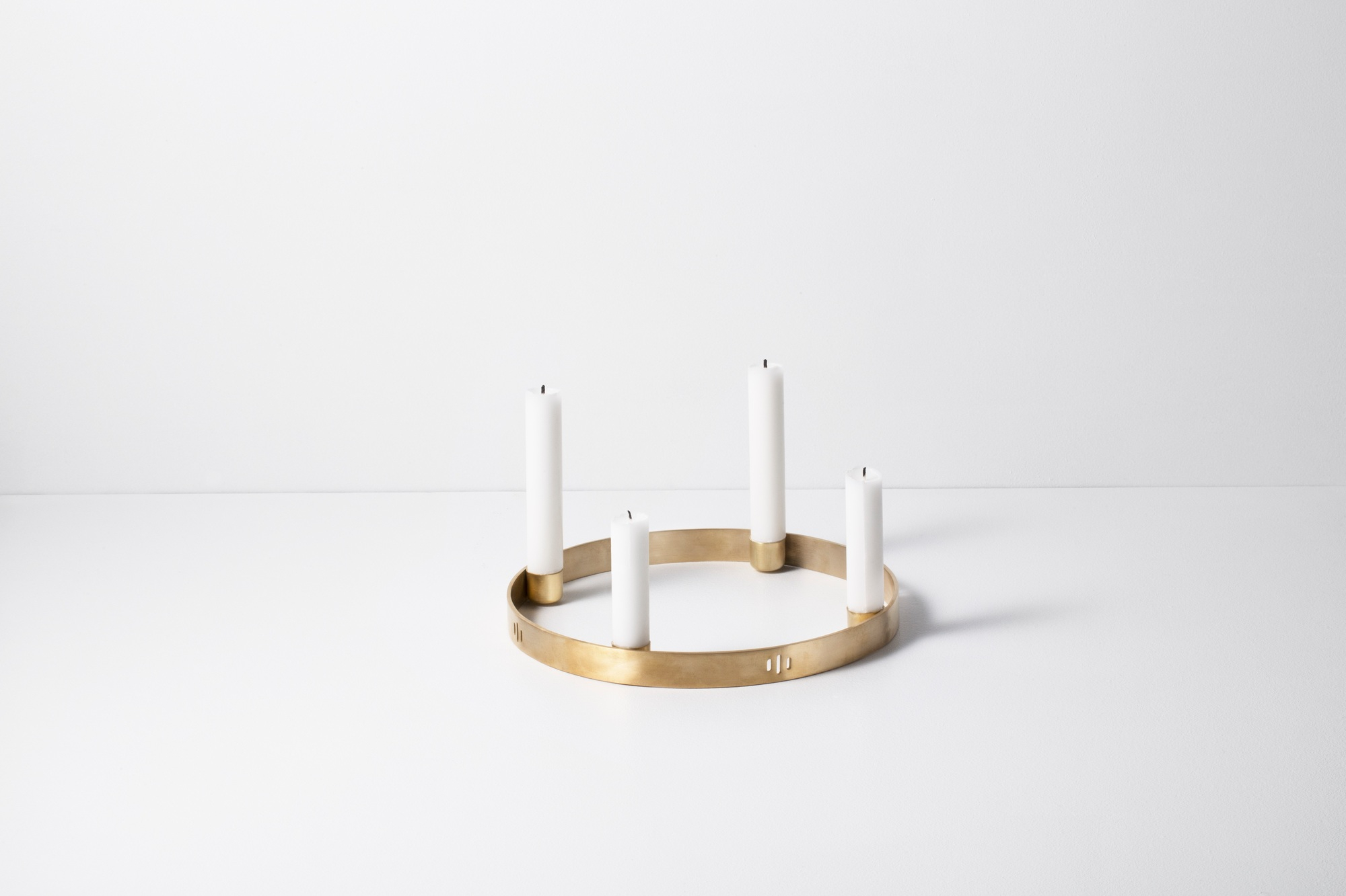 Candle Holder Circle large brass Ferm Living SINGLE PIECES