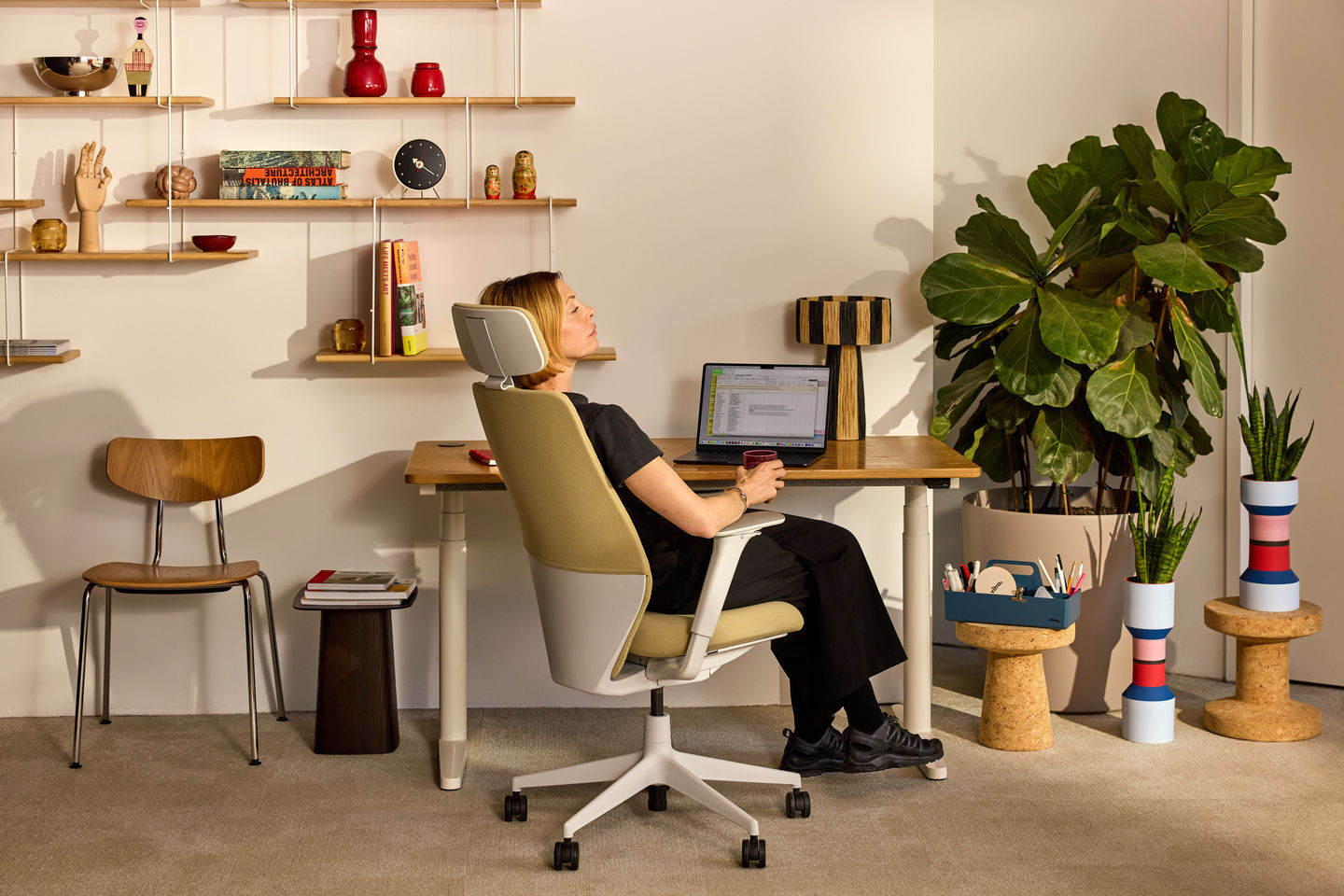 ACX Softknit High office swivel chair Vitra