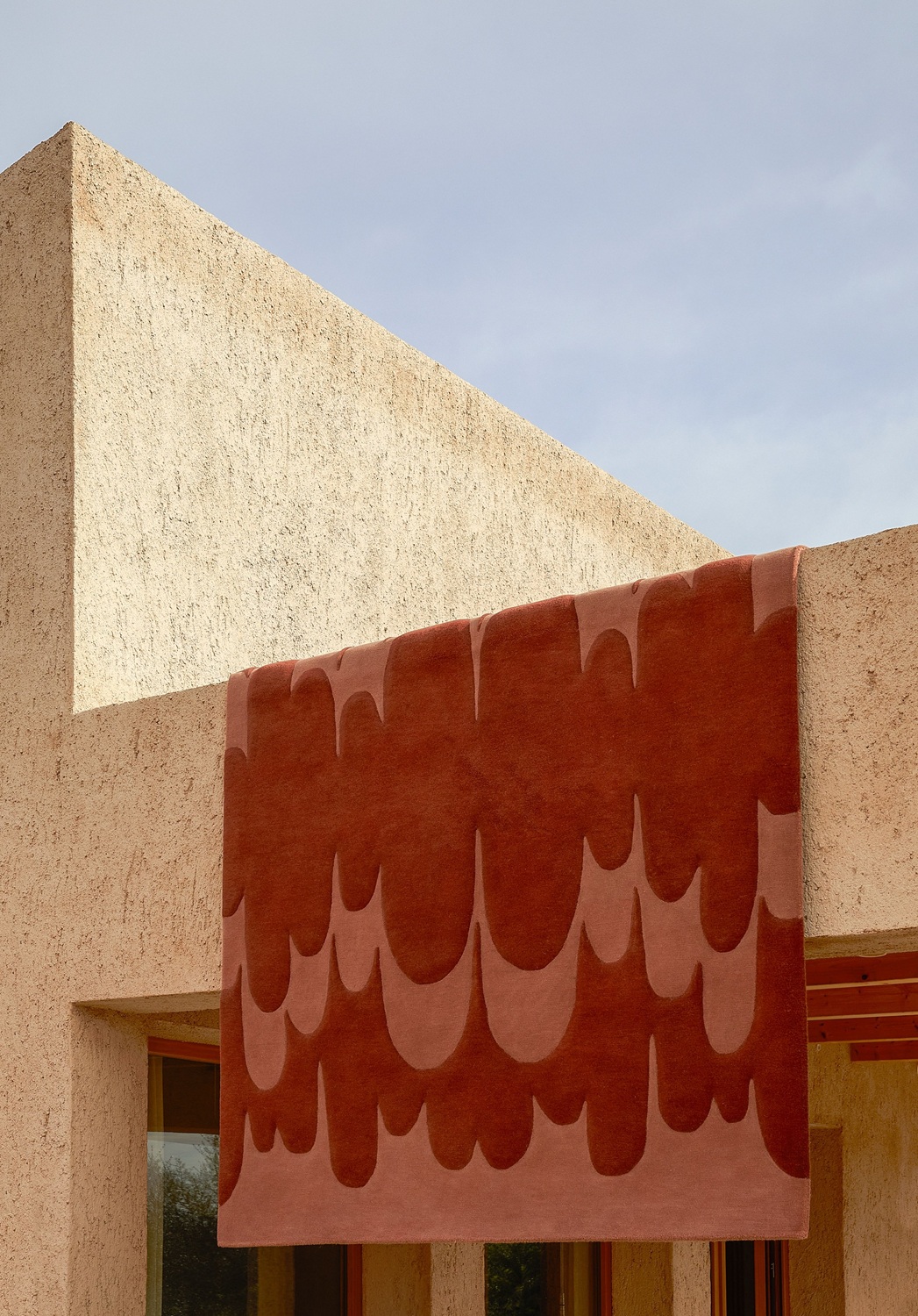 Lucia Eames Echo Carpet Terracotta Nanimarquina