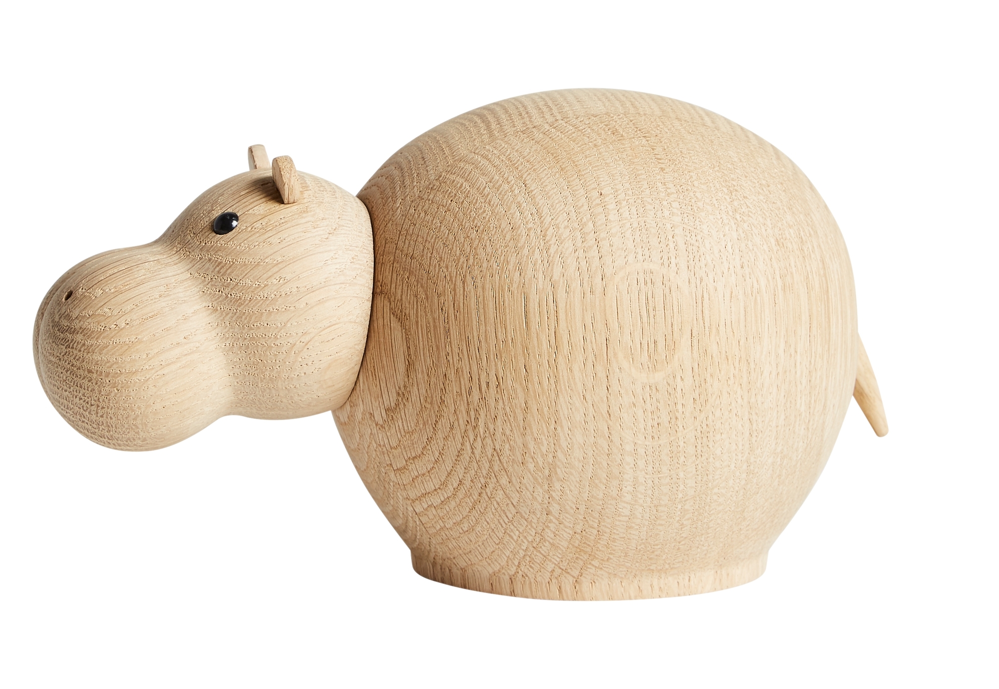 Hibo Hippopotamus Hippopotamus Wooden Figurine Medium Woud SINGLE PIECES