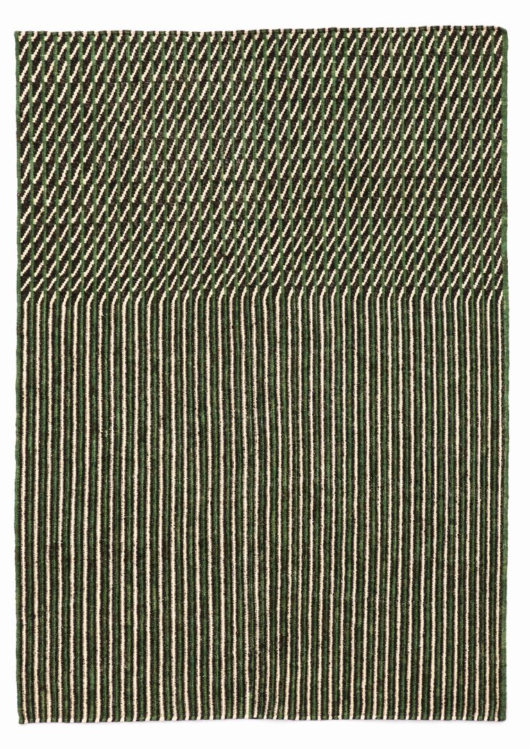 Blur Carpet 170x240 cm Green Nanimarquina