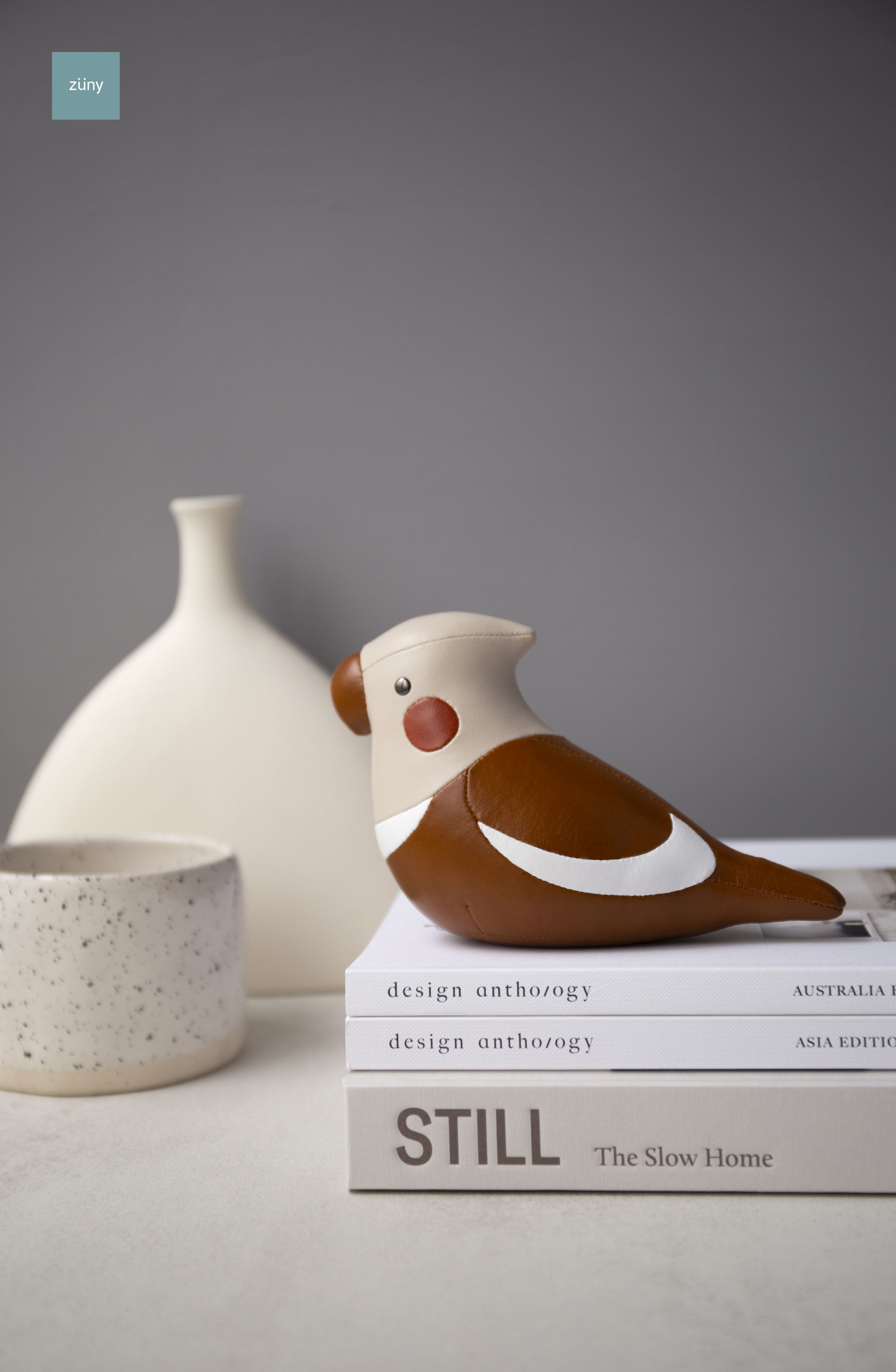 Paperweights Cockatiel tan/wheat Züny
