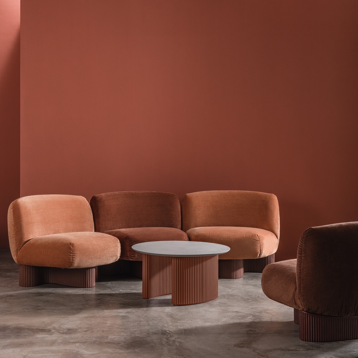 Bolete Lounge BIO SF1726 Modular sofa / armchair Andreu World