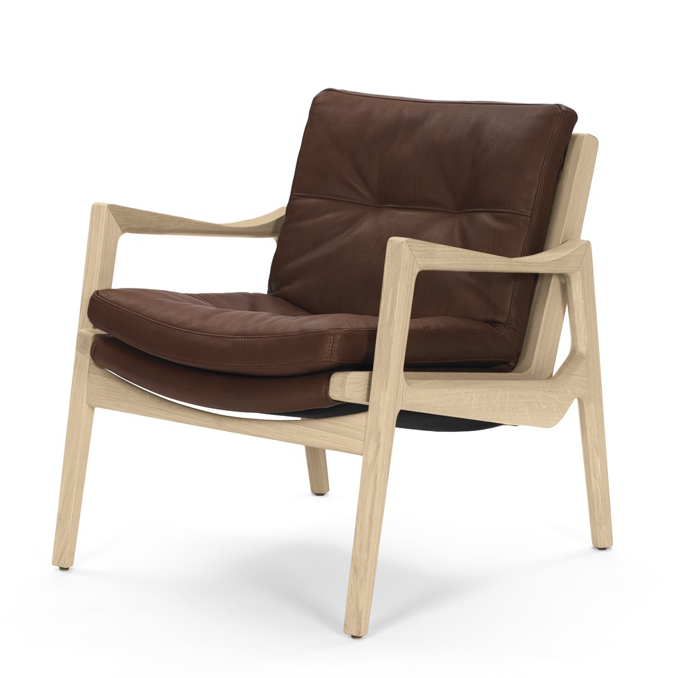 Euvira Lounge Chair upholstered ClassiCon