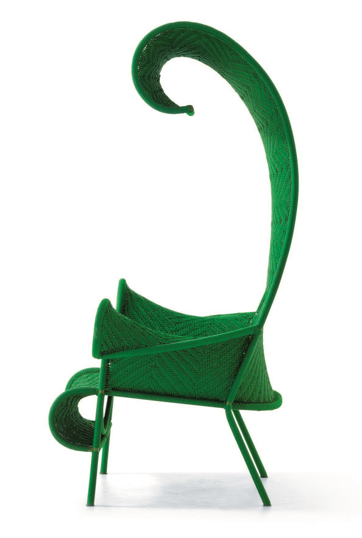 Shadowy Sessel M' Afrique Collection Moroso-Schwarz &amp; Weiß