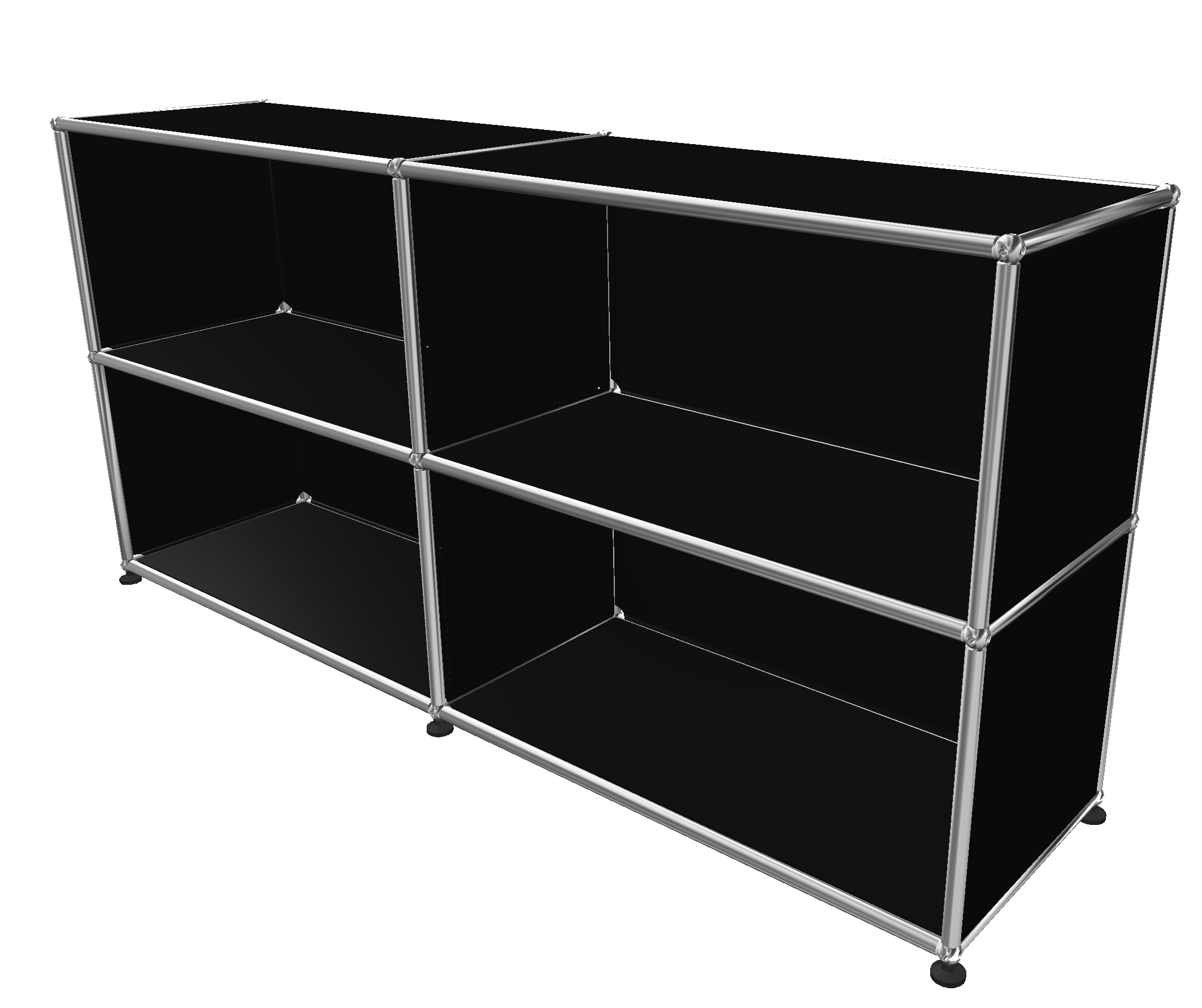 USM Haller Sideboard Open Graphite black - FAST DELIVERY