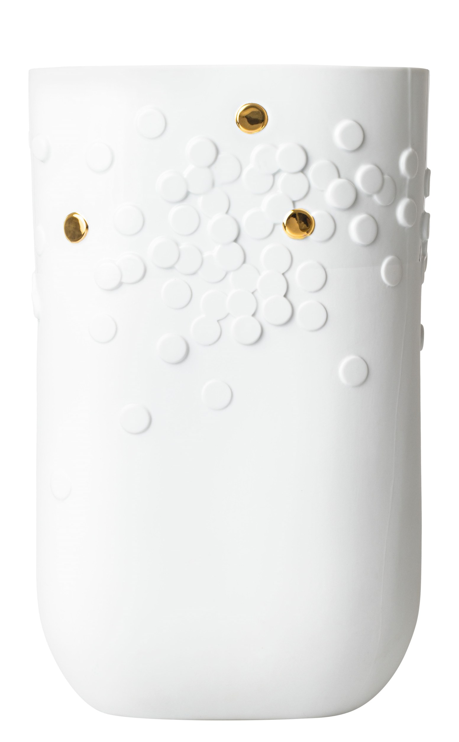 Golden dot vase Floor vase Räder