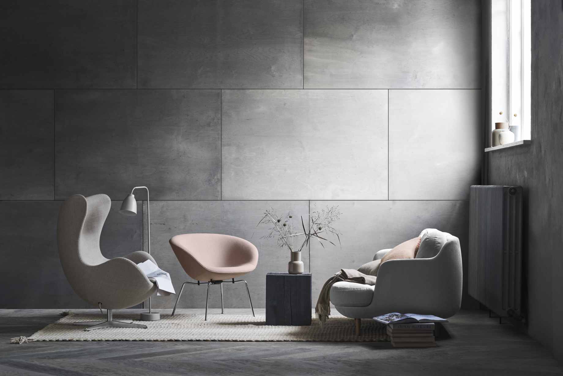 Lune 2- Seater Sofa Fritz Hansen